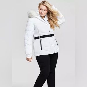 Michael Kors white winter coat   / lightly used